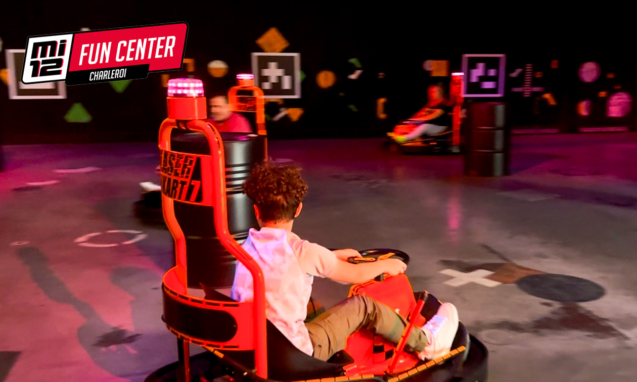 Laser Karting (24 min) + boisson non alcoolisée au choix à Charleroi
