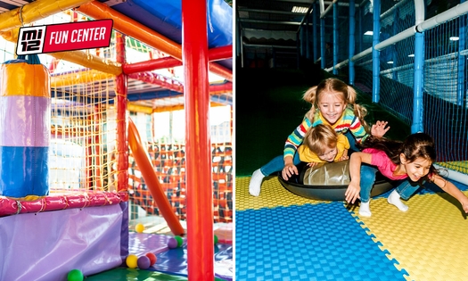 Tageskarte für einen Indoor-Spielplatz in Verviers
