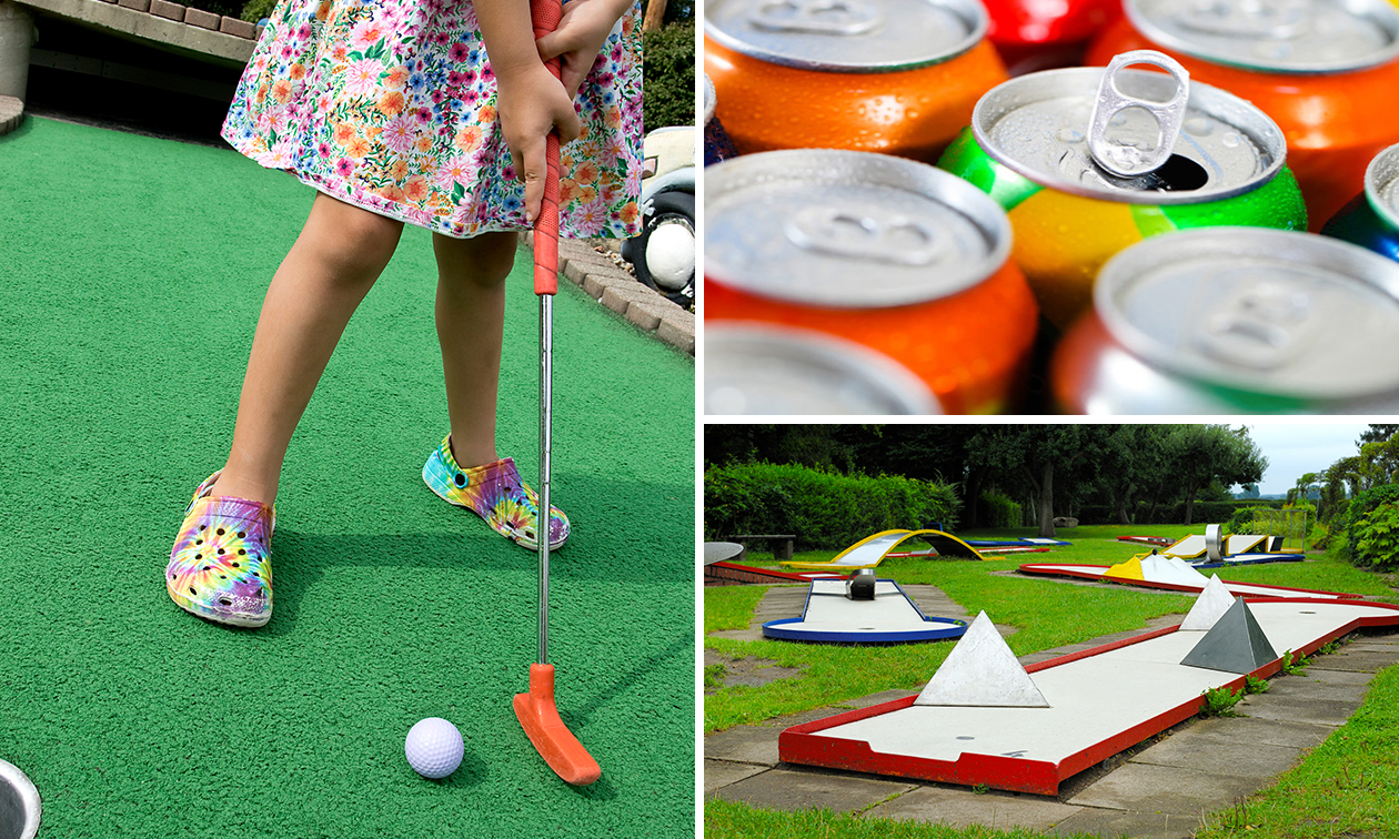 Minigolf + drankje naar keuze