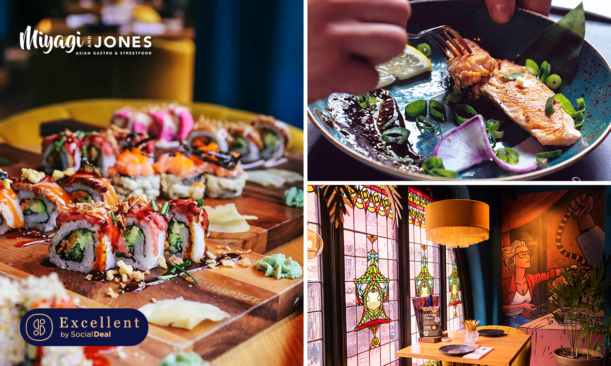 3-gangendiner à la carte + koffie/thee en een lekkernij bij Miyagi and Jones Haarlem