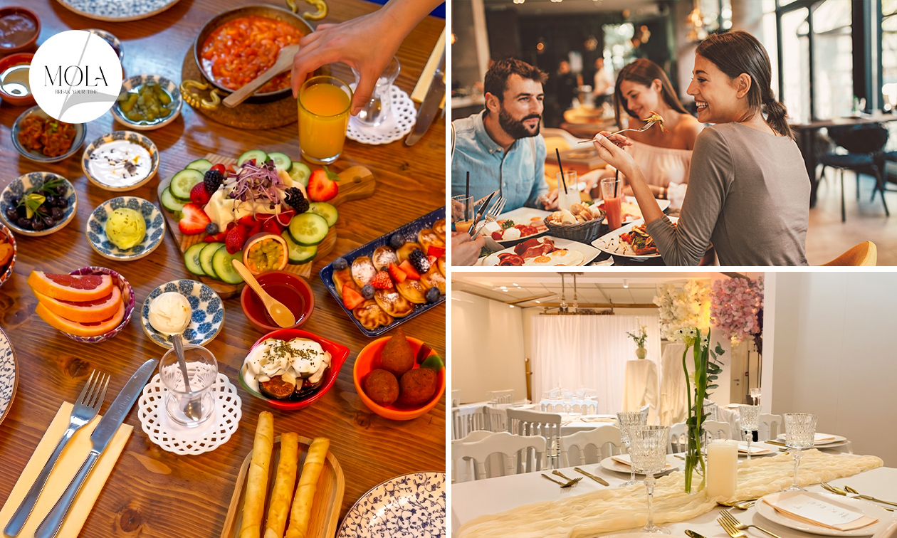 Luxe brunch naar keuze incl. warme en koude dranken
