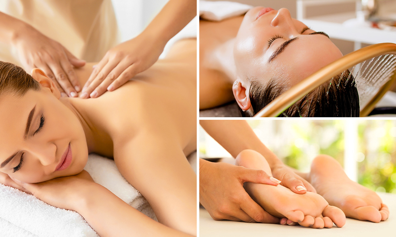 Headspa (75 of 120 min) evt. + voetreflexologie of massage (90 min) naar keuze