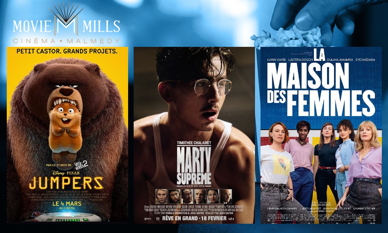 Ticket de cinéma + paquet de pop-corn au Moviemills