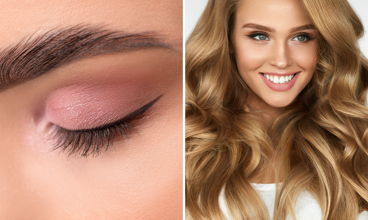 Permanente make-up naar keuze of haarserum-behandeling Permanente make-up naar keuze of haarserum-behandeling