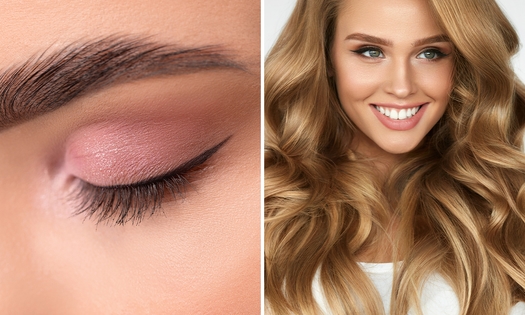 Permanente make-up naar keuze of haarserum-behandeling