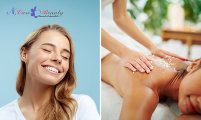 Tanden bleken (3x15 min), rugbehandeling (60 min) of gezichtsbehandeling (60 min)