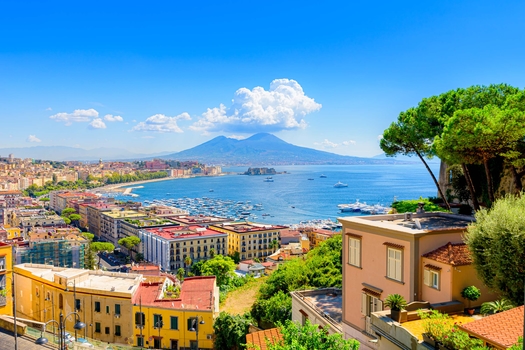 Flybillet til Napoli t/r
