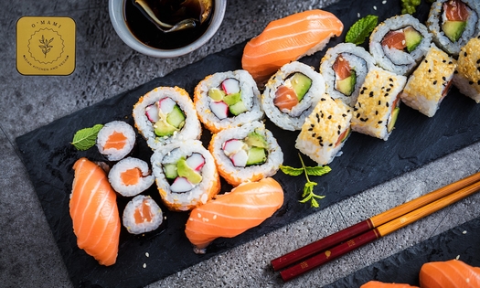 Sushi-Box nach Wahl zum Abholen bei O Mami Sushi und Asian Kitchen (18, 20 oder 24 Stück)