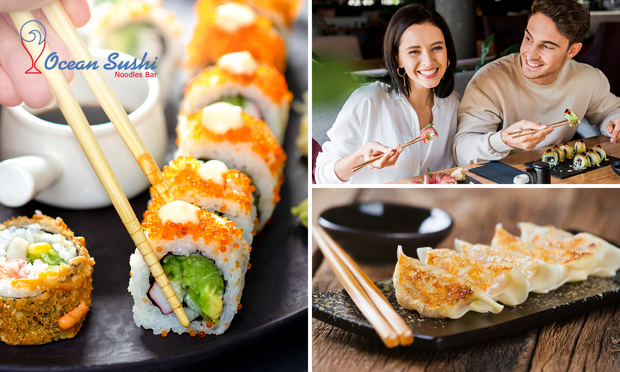 All-You-Can-Eat-lunch of -diner bij Ocean Sushi in Gent