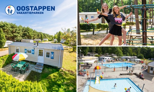 Wochenende oder Wochenmitte für 4 bis 6 Personen bei Oostappen Vakantieparken