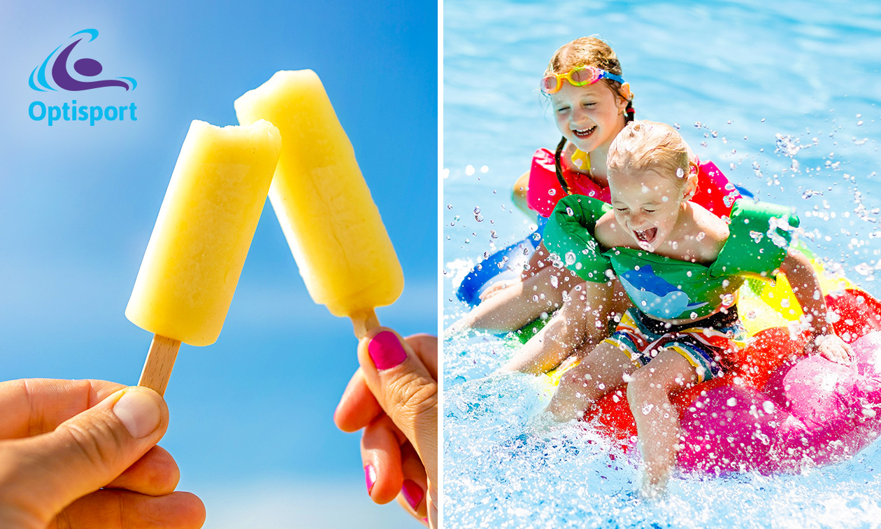 Entree vrijzwemmen + ijsje of kidsbox