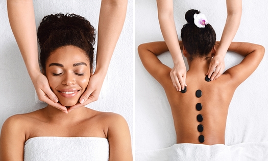 Hawaiianische Hot-Stone-Massage (60 Min.) oder „Sérénité“-Massage (90 Min.) in Chaudfontaine