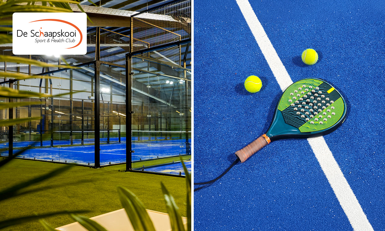1,5 Stunden Padel spielen für 4 Personen