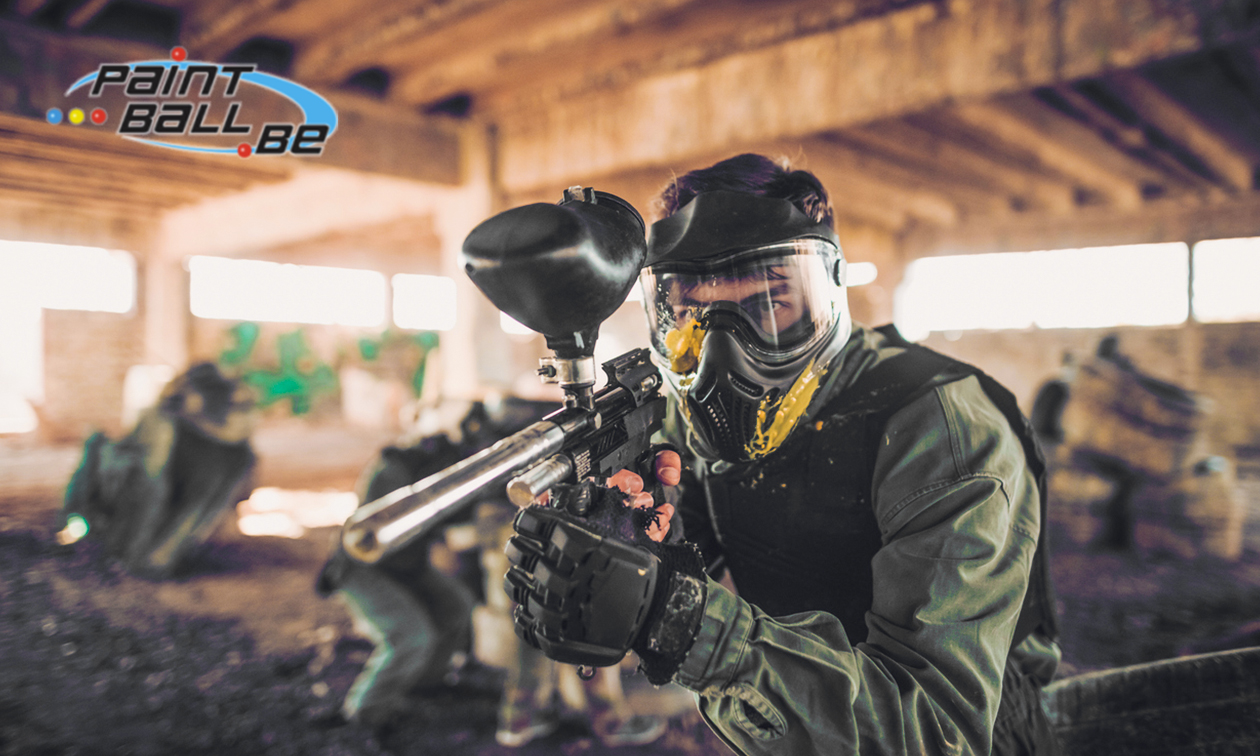 Paintballen (2 uur) voor 6 pers. of meer + 100 kogels per persoon