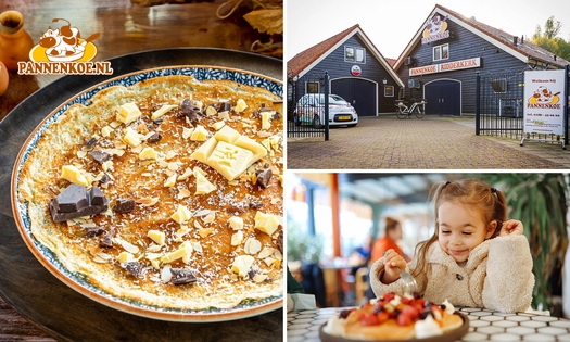 2- of 3-gangenlunch of -diner à la carte bij Pannenkoe in Ridderkerk