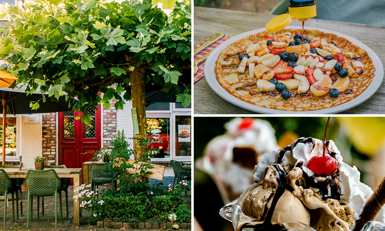 Hollandse pannenkoek naar keuze + dessert van de chef bij Pannenkoekenhuis Frittella in Etten-Leur