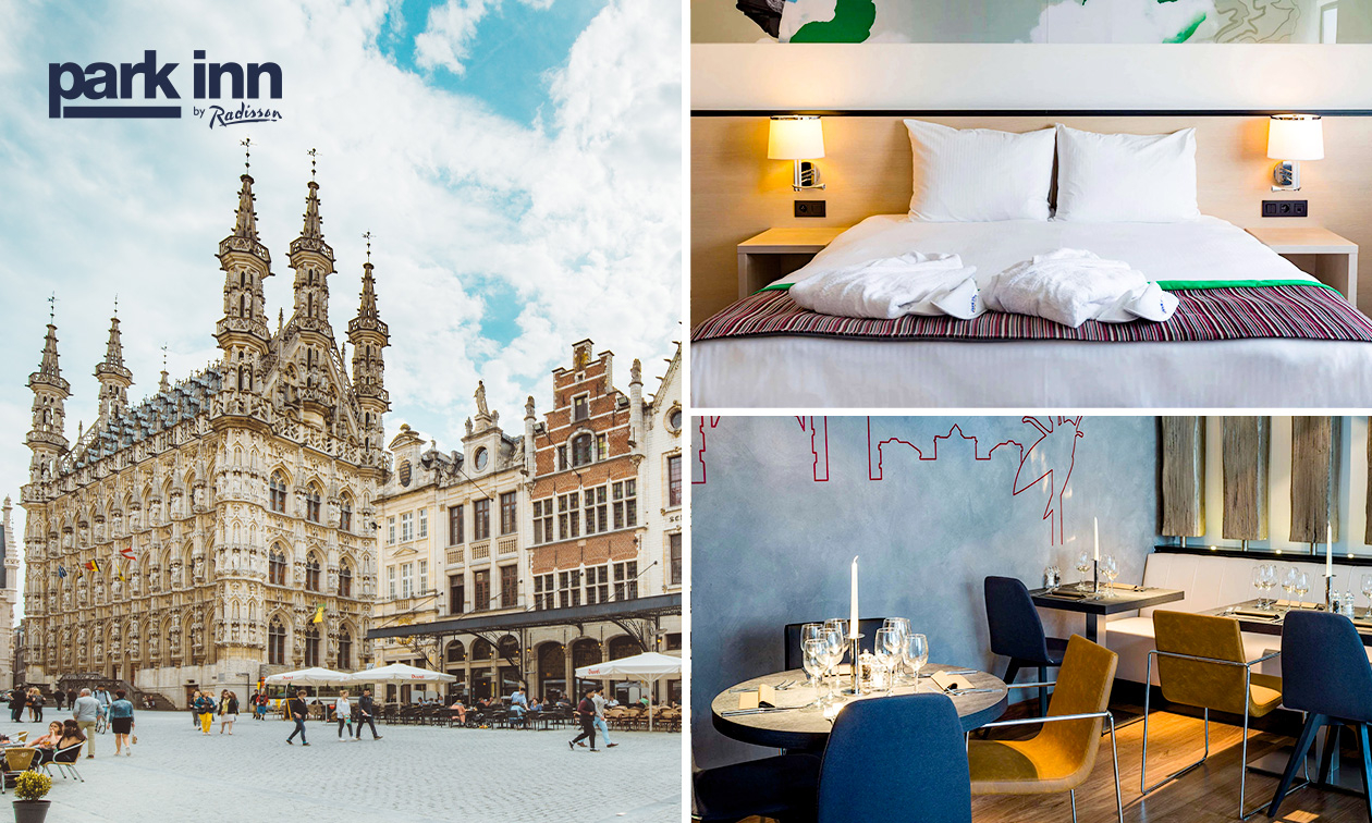 Übernachtung(en) + Frühstück + Late Check-out für 2 im Herzen von Leuven