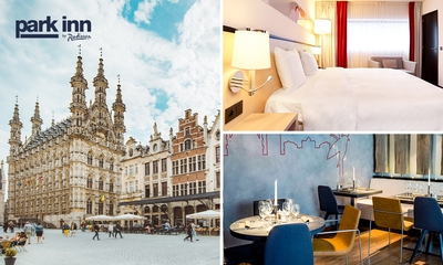 Übernachtung(en) + Frühstück + Late Check-out für 2 im Herzen von Leuven