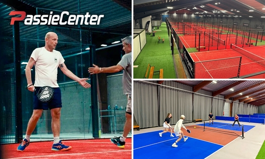 Huur padel of pickleball (1, 1,5 of 2 uur) voor max. 4 personen