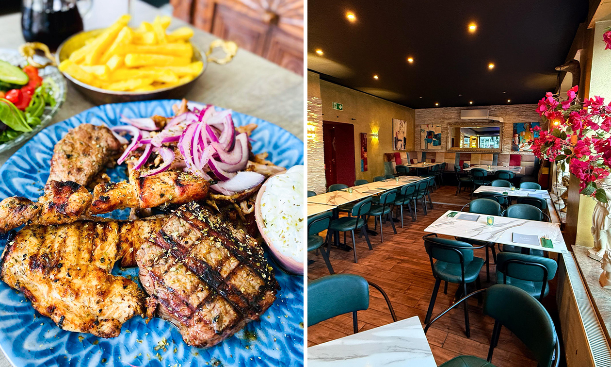 Grillteller oder Gyrosteller-Menü für 2 bei Patras Grill Herzogenrath