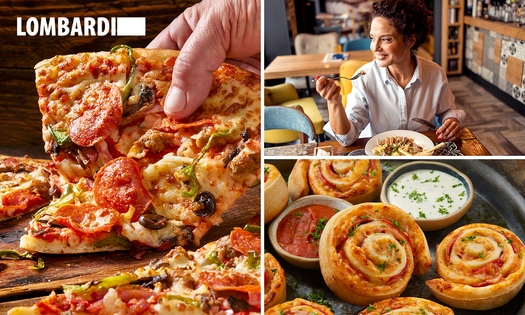 Pizza nach Wahl + Pizzabrötchen bei Pizzeria Lombardi in Düsseldorf