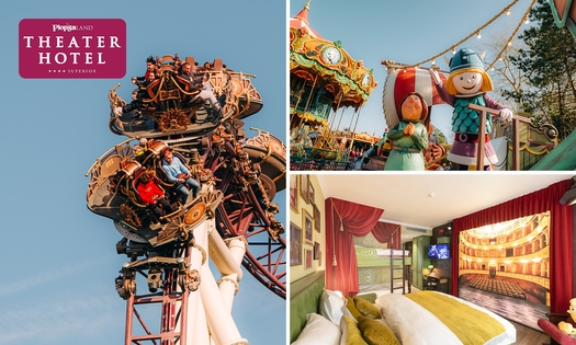 Übernachtung für 4 im Plopsaland Theater Hotel + Frühstück + 2 Tage Eintritt Plopsaland + mehr