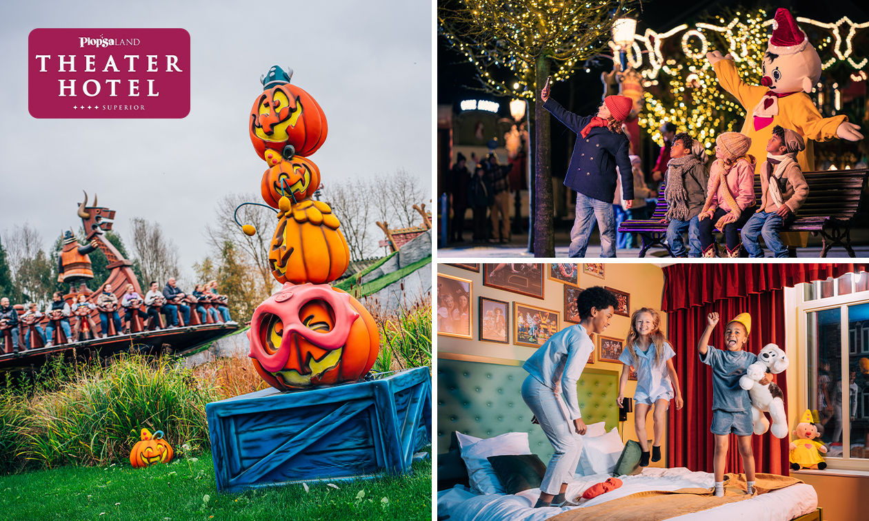 Übernachtung für 4 im Plopsaland Theater Hotel + Frühstück + 2 Tageseintritte Plopsaland De Pann Übernachtung für 4 im Plopsaland Theater Hotel + Frühstück + 2 Tageseintritte Plopsaland De Pann