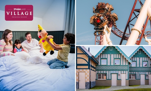 2 Übernachtungen für 4 im Plopsaland Village + Eintritt ins Plopsaland de Panne + mehr