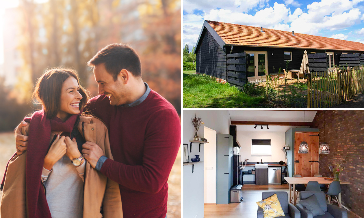 2 oder 3 Übernachtungen für 2 in einem Ferienhaus + Flasche Wein in Limburg