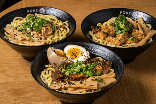 Ramen fra Poke & Sons