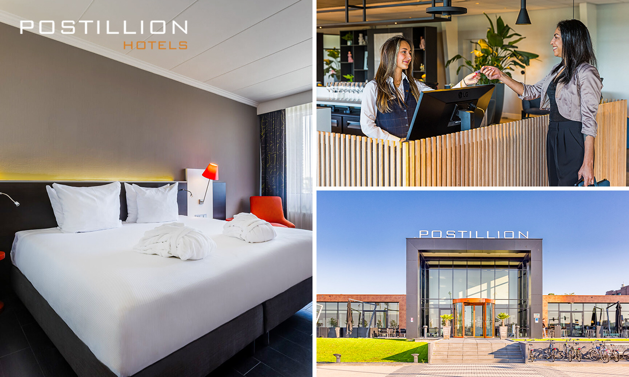 Übernachtung für 2 in der Nähe von Utrecht + Getränk + Frühstück + opt. Dinner