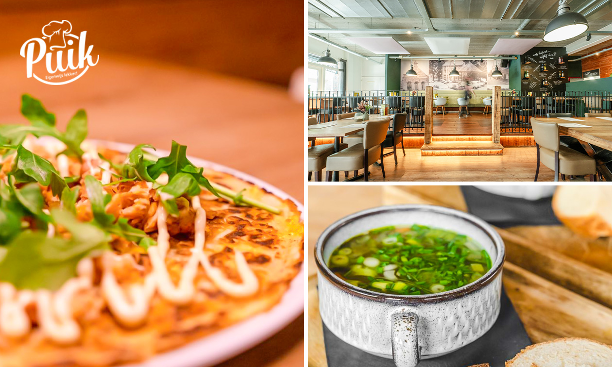 2- of 3-gangen pannenkoekendiner