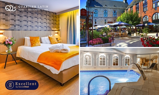 Übernachtung für 2 + Frühstück + Spa + Aperitif im Herzen von Marche-en-Famenne