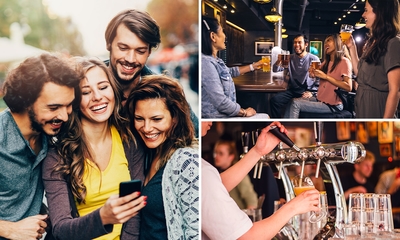 Chasse au trésor interactive et tournée des bars (min 4 personnes)