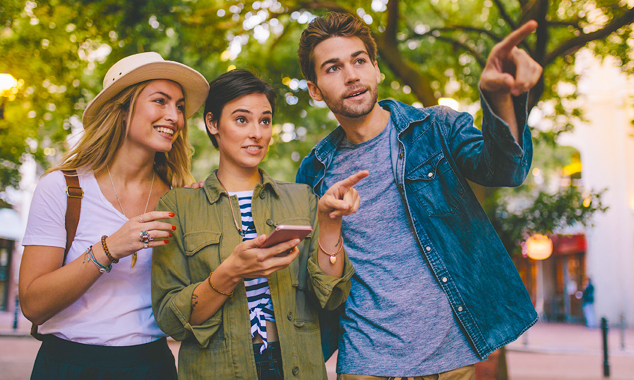 Interaktives Stadtspiel für 2 bis 6 Personen