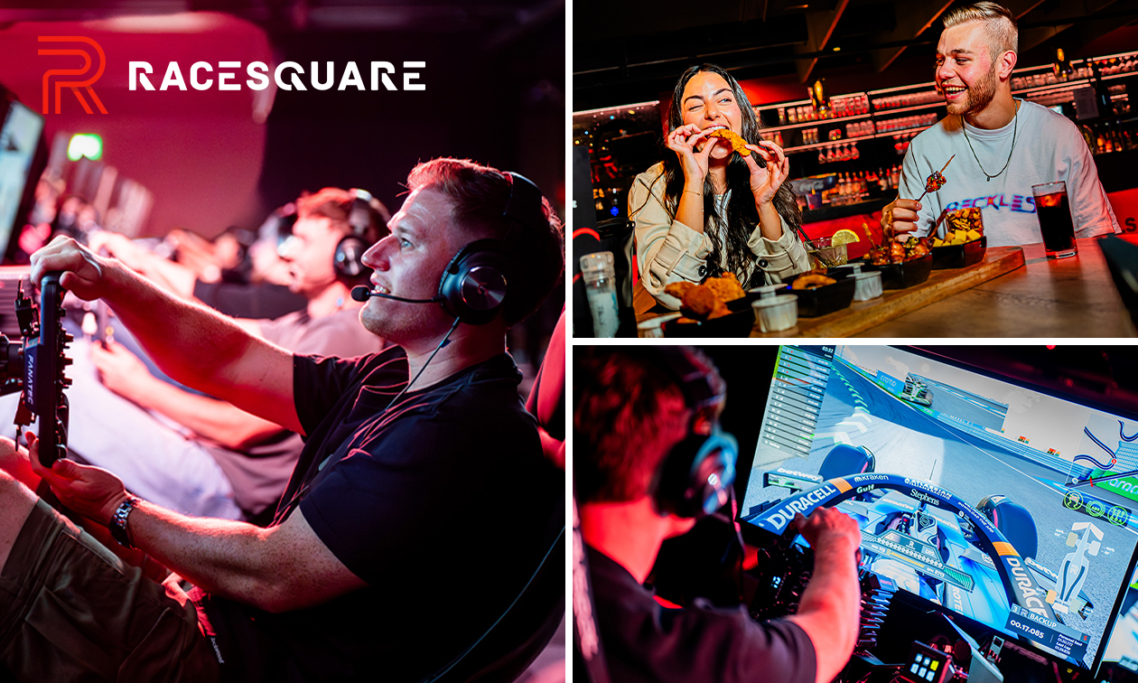 Formule 1-experience (60 min) + drankje of friet bij Racesquare Kerkrade