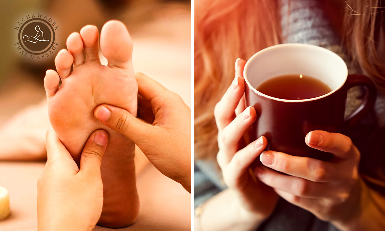 Massage au choix (60 min) + thé