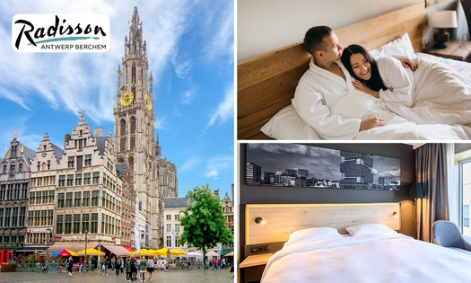 Übernachtung für 2 + Frühstück in Antwerpen