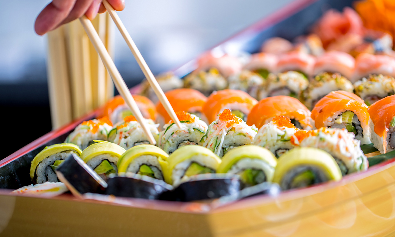 Sushiboot (52 stuks) voor afhaal