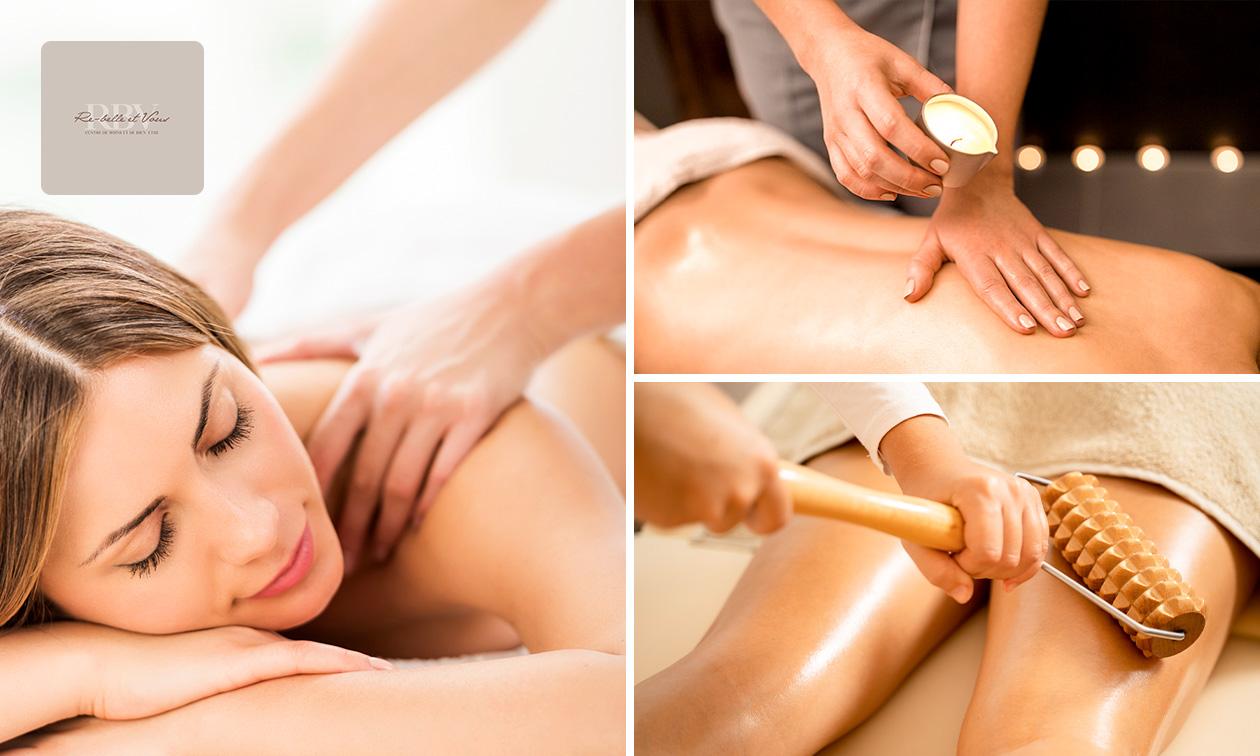 Massage au choix (60 min) près de Charleroi