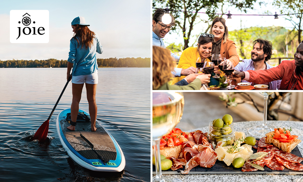 Session de paddle (60 min) + tapas au choix à partager à proximité de Ath