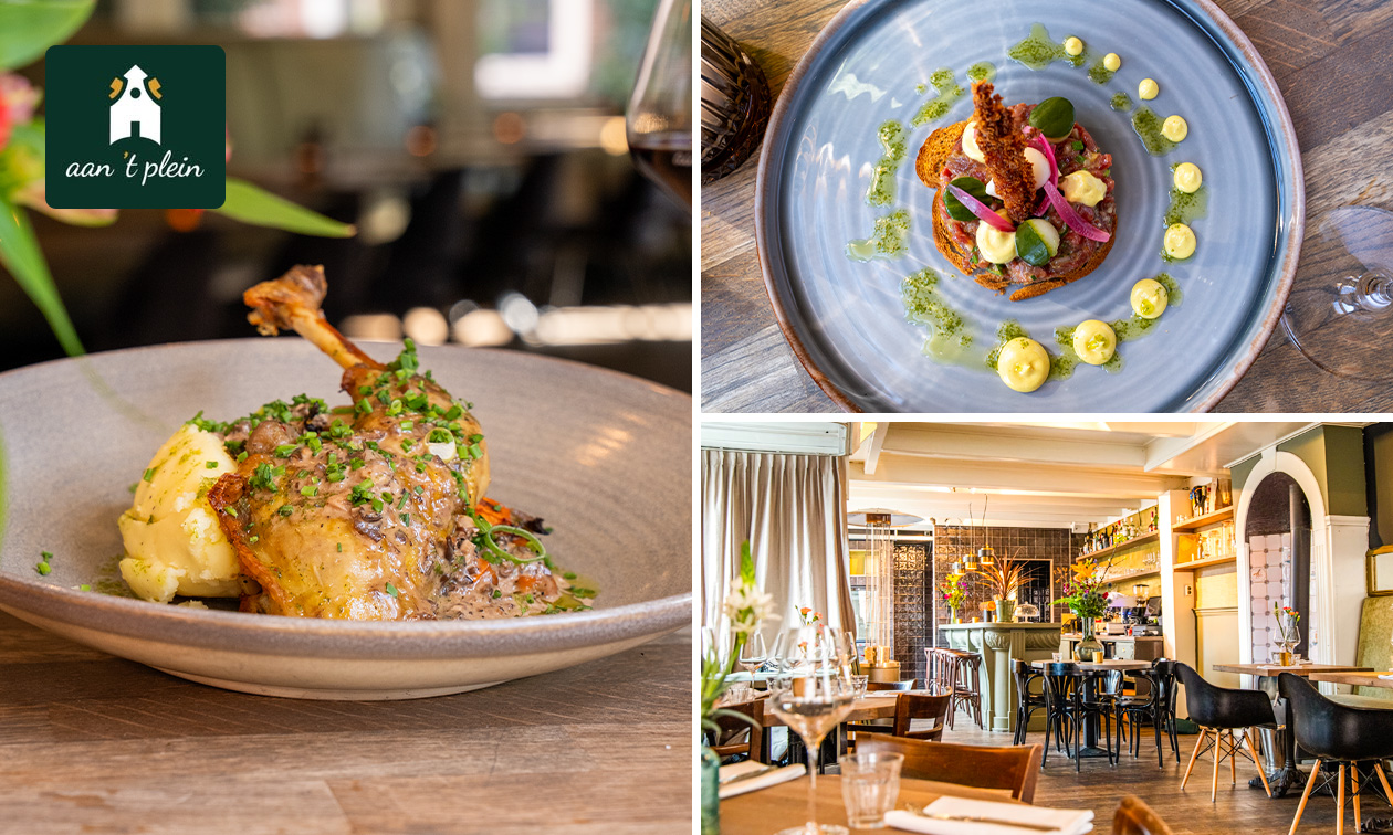 3-gangendiner à la carte in hartje Haarlem