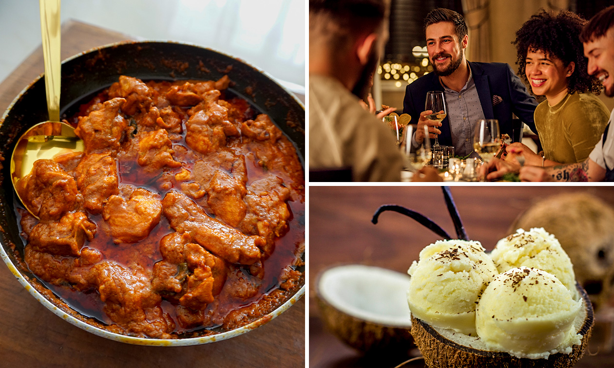 Afrikaans 3-gangen keuzediner