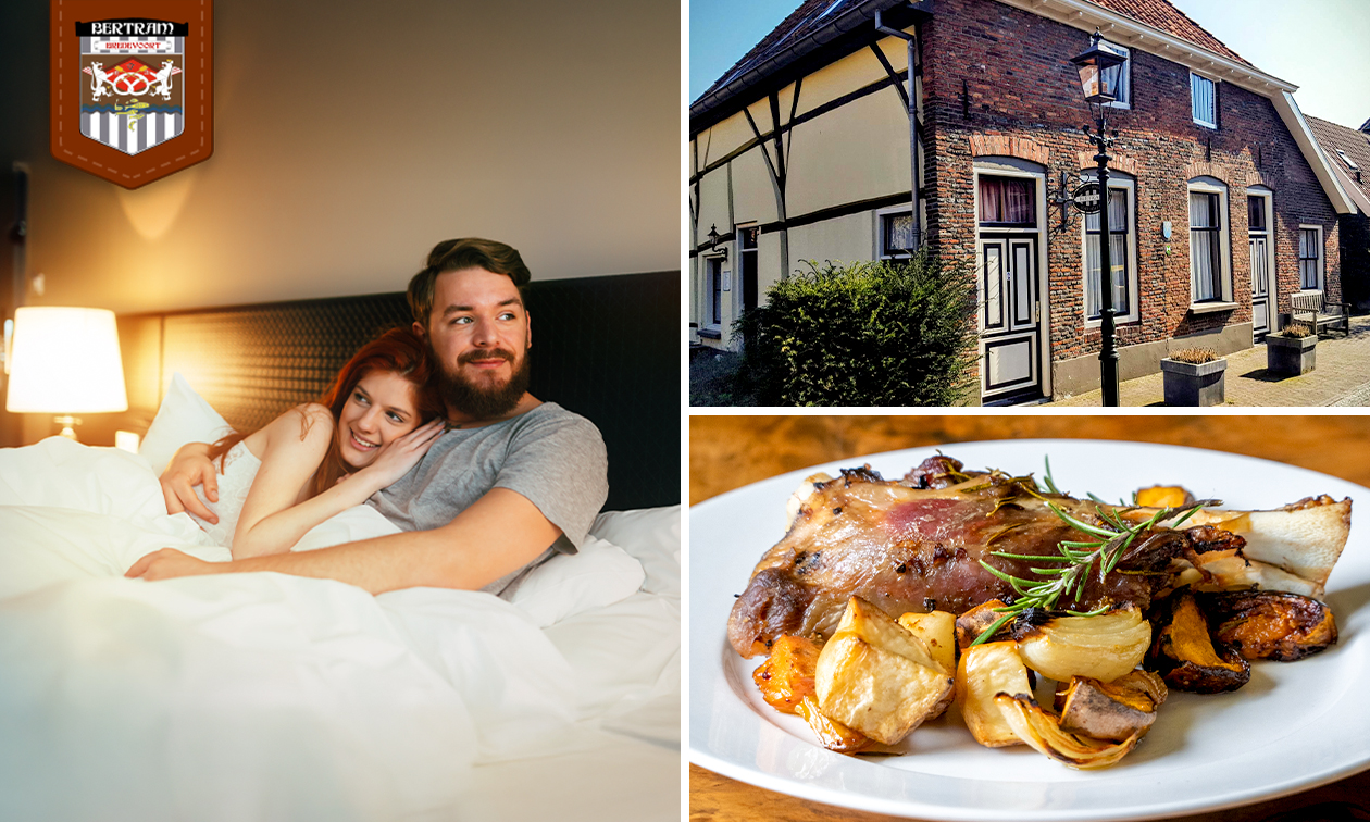 Übernachtung(en) für 2 + Frühstück + opt. 3-Gänge-Menü im Restaurant Bertram