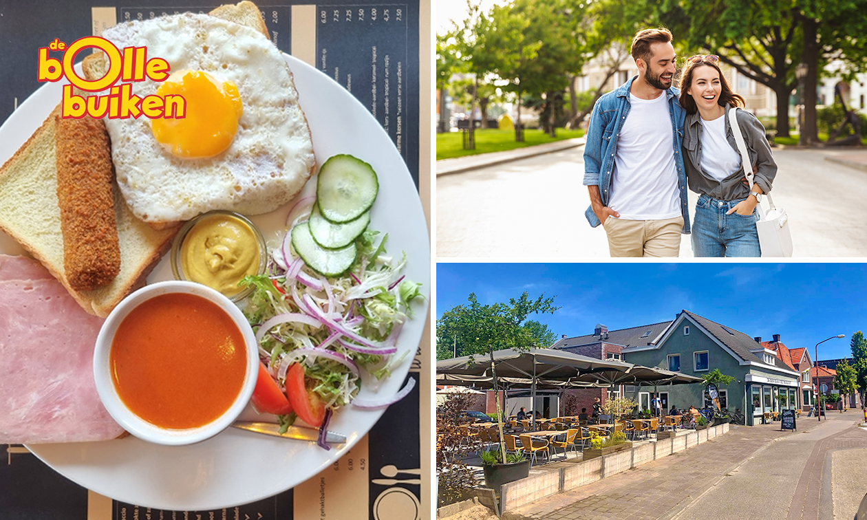 Wandel- of fietsarrangement incl. 12-uurtje + drankje + gebak of snacks