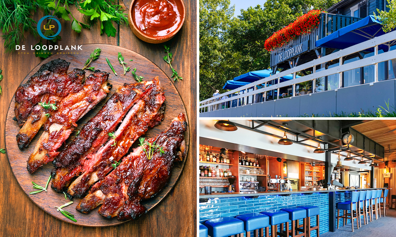 3-gangendiner à la carte aan het water van de Mookerplas