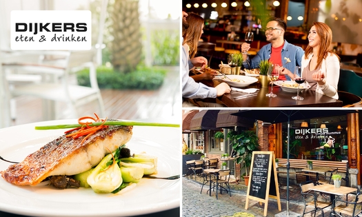 3-gangendiner à la carte bij Restaurant Dijkers