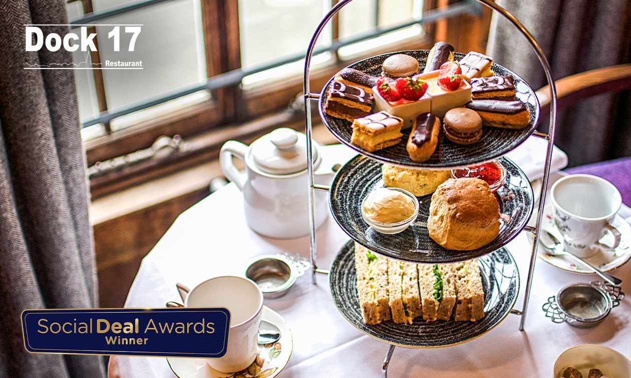 High tea (1,5 uur) bij Dock 17 in hartje Nijmegen