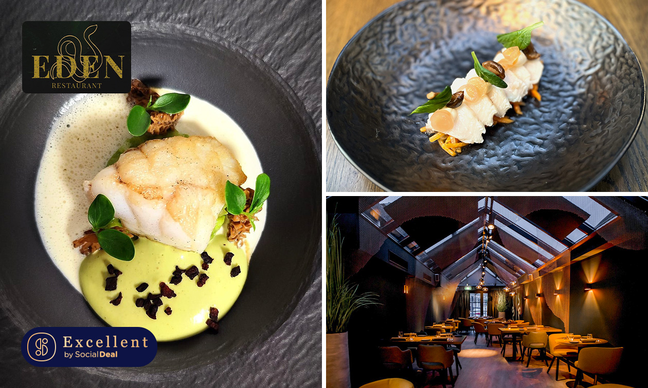 5-gangenlunch of -diner bij Michelin-restaurant Eden