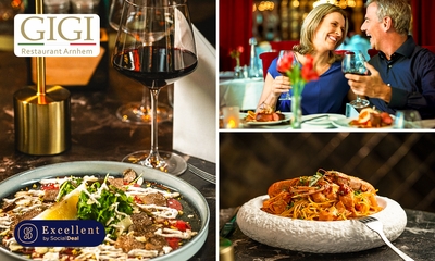 Italiaans 3- of 4-gangendiner van de chef bij Restaurant GIGI in hartje Arnhem